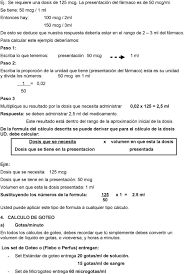 Guia De Calculo De Goteos Y Dosis De Medicamentos Pdf Descargar Libre