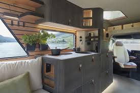 Futuristic Hymer Visionventure Adventure Vehicle Has A Pop Up Solar Roof The Flighter Camper Van Luxury Campers Van Life