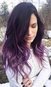 Ombre Purpura Hairsty Peinadosdebob Peinadoscortos Peinados Bobfrisurenlila Hairs 2020 Mor Sac Muhtesem Sac Leylak Sac
