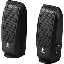 Logitech S120 Desktop Speaker System Black Walmart Com Computer Speakers Logitech Speakers Multimedia Speakers