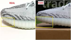 Their production process and the materials of the shoes are modeled after genuine yeezy shoes. Fake Adidas Yeezy 350 V2 Blue Tint 2 0 Spotted Quick Ways To Identify Them Arch Usa