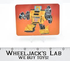 Bumblebee completely changes the transformers movie universe's timeline. Bumblebee Card 28 Variant Color Transformers Action Trading Cards 1985 G1 Wheeljack S Lab