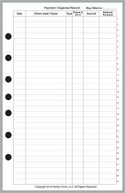 Payment Expense Log Check Register 5 1 2 X 8 1 2 By Handyforms Check Register Printable Check Register Checkbook Register