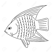 River landscape coloring page best river coloring pages from landscape. The Fish Of The Sea Or River Coloring Pages For Adults Or Children Black Royalty Free Cliparts Vectors And Stock Illustration Image 145060597