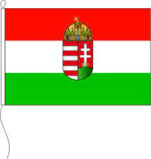 Ungarn flagge symbol land ungarisch europa nationalen nation wappen europameisterschaft. Flagge Ungarn Mit Wappen 120 X 200 Cm Marinflag Maris Flaggen Gmbh