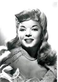 I sang a lot of her songs in the 50's