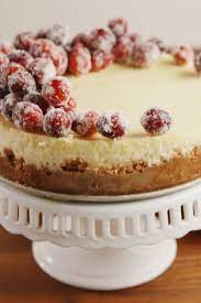Sparkling Cranberry Cheesecake Recipe Cranberry Cheesecake Recipes Sweet Recipes Cranberry Cheesecake
