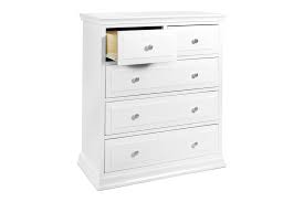 Hickory white continental style marble top commode chest. Davinci Signature 5 Drawer Tall Chest White Destination Baby Kids