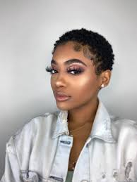 Gorgeous Ebony Short Hair Black Woman Beauty In 2020 Natural Hair Styles Hair Styles Short Natural Hair Styles