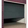 Porte de garage sectionnelle gris anthracite ral