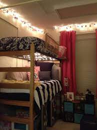 Pin By Emily Sochovka On Dream Home Cozy Dorm Room College Bunk Beds Dorm Room