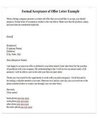 Formal Offer Letter Template 11 Free Word Pdf Format Download Free Premium Templates