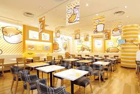 Gudetama Cafe Coffee Shops Interior Cafe Interior Interior Design School