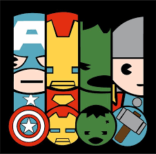 Download Avengers Svg Thor Hulk Iron Man Captain America Cute Pop Art Etsy Balao Desenho Super Heroi Imagem De Fundo Para Iphone