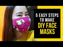 To help guide people, the centers for disease control and prevention cloth face coverings should not be placed on young children under age 2. 121 5 Easy Steps To Make Diy Face Mask By Yellow Heart Youtube Diy Face Mask Diy Face Easy Face Masks