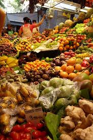 Mercado De La Boqueria Barcelona Fruits Et Legumes Alimentation Styliste Culinaire