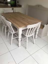 The selections ready today are truly unlimited. New 5ft X 3ft Oak Farmhouse Dining Table Four Chairs Monks Bench Country Kitchen Ebay
