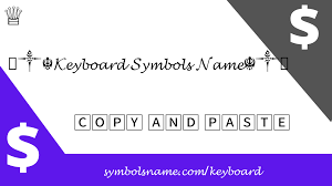In addition to letters, numerals, punctuation marks, and symbols, the typing keys also include shift, caps lock, tab, enter, the spacebar, and backspace. Keyboard Symbols Names List Symbolsname Com