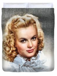 June Haver, Vintage Hollywood Actress Poster by Esoterica Art Agency
