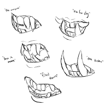 How To Draw Sharp Teeth And Have Them Make Sense A Tutorial Drawings Drawing Reference Art Reference