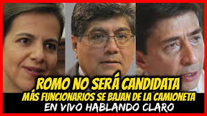 💥 En vivo ROMO no será candidata 💥 Más funcionarios se bajan de la  camioneta. Más videos en YouTube suscríbete:  https://www.youtube.com/watch?v=uLimDV-qHd0
