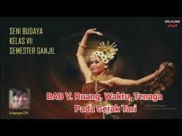 Makalah materi soal seni budaya kelas 7 smp/mts diterangkan mulai dari sd, smp, atau sma soal halaman 13 (format hasil. Ruang Waktu Tenaga Pada Gerak Tari Materi Seni Budaya Kelas 7 Smpn 3 Jabung Youtube