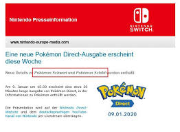The nintendo pokemon direct has been leaked!! Leaked Pokemon Direct Details Hint At Massive Updates To Sword And Shield Geek Culture