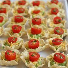 101 salty, crunchy, creamy, and sweet snack ideas. Gluten Free Chip And Guacamole Bites