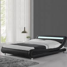 Na conforama somos especialistas em sofás, colchões, salas, quartos, cozinhas, televisores, electrodomésticos e decoração. Lit Led Design Julio Noir 140x190 Vente De Lit Adulte Conforama
