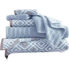 Wrought Studio Mims 6 Piece 100 Cotton Towel Set Color Blue Towel Set Towel Collection Cotton Towels