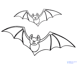 Dibujo Murcielago Para Colorear