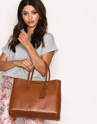 Ralph Lauren Tate City Shopper Women s Handbag Red