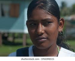 Sandy Bay Nicaragua 03-15-2019 Portrait Indigenous Foto de stock 1950398515 