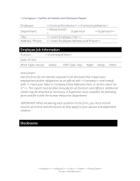Financial Conflict Of Interest Report Job Information Conflicted Financial