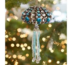 Villeroy & boch christmas accessoires. Home Decor Blown Glass Jeweled Jellyfish Ornament Home Living