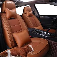 Us 250 60 Car Wind Automovil Leather Car Seat Cover For Toyota Solaris Rav4 Skoda Rapid Automovil Co Leather Car Seat Covers Car Seats Diy Car Seat Cover