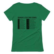 Senior Citizen Texting Code Women T Shirt T Shirts For Women Shirts