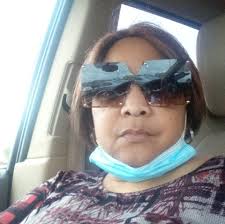 June Nobile was barefoot in her sandals that the Easter bunny had left for  her earlier that Sunday morning.