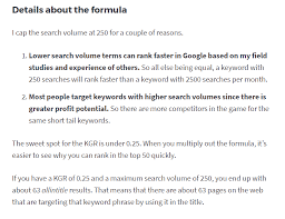 Ranking Kgr Keywords Case Study Blackhatworld Case Study Study Ranking