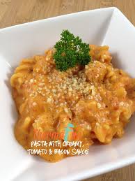 Thermofun Mad Monday Pasta With Creamy Tomato And Bacon Sauce Recipe Thermofun Thermomix Recipes Tips Recipe Thermomix Recipes Recipes Bacon Sauce