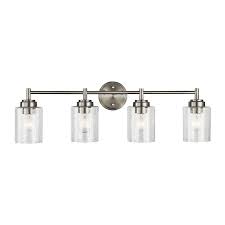 4.5 out of 5 stars 590. Kichler Winslow 4 Light Nickel Transitional Vanity Light In The Vanity Lights Department At Lowes Com