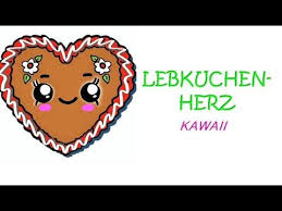 Kawaii Herz Selber Malen Lebkuchenherz Zeichnen Diy Oktoberfest 2018 Youtube