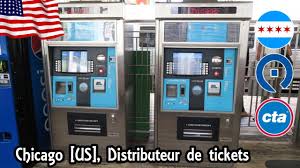 Enter the title of the card. Chicago Etats Unis Usa Cta Distributeur De Tickets Acheter Un Carte Ventra Youtube