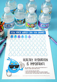 This bottle, paired with their free hydration app, is sure to help you stay hydrated. Healthy Hydration Water Tracking Chart Happiness Is Homemade