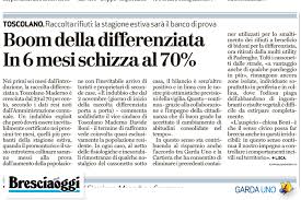 Indirizzo di contatto, numero di telefono, indirizzo internet, pagine di social network, fax, ecc. Brescia Oggi Toscolano Maderno Boom Della Differenziata Gardauno Spa Per La Tutela Ecologica Del Lago Di Garda