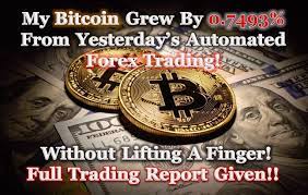 My Bitcoin Grew By 0 7493 Automated Forex Trading Bitcoin Forex Trading
