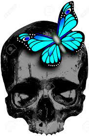 Check spelling or type a new query. Skull With Blue Butterfly Stock Photo Picture And Royalty Free Image Image 89366482