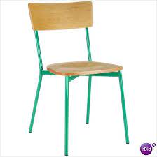 These carefully selected pieces of furniture are part of our 1864 collection. John Lewis Flore Retro Natural Wood And Green Metal Dining Desk Chair New Chair Green Chair Dining