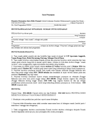 Surat perjanjian sewa mesin fotocopy. Surat Perjanjian Sewa Bilik