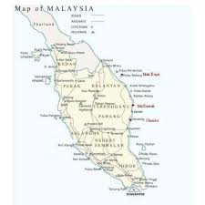 The new immigration complex at bukit kayu hitam driving from butterworth to dannok took around 1 half hours. Map Of Peninsular Malaysia With The Studies Sites Ma Daerah Chendor Download Scientific Diagram
